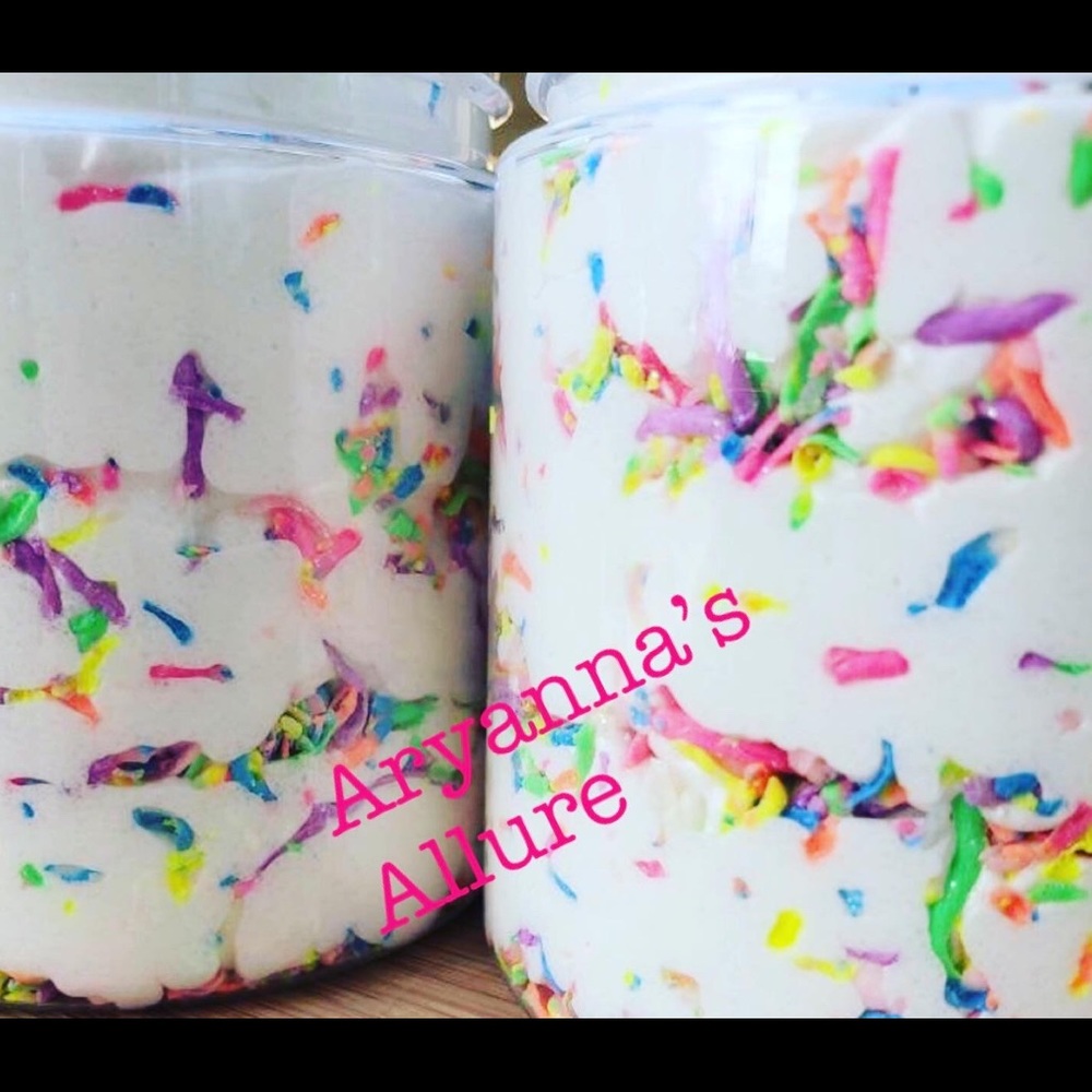 Birthday Cake Whipped Soaps